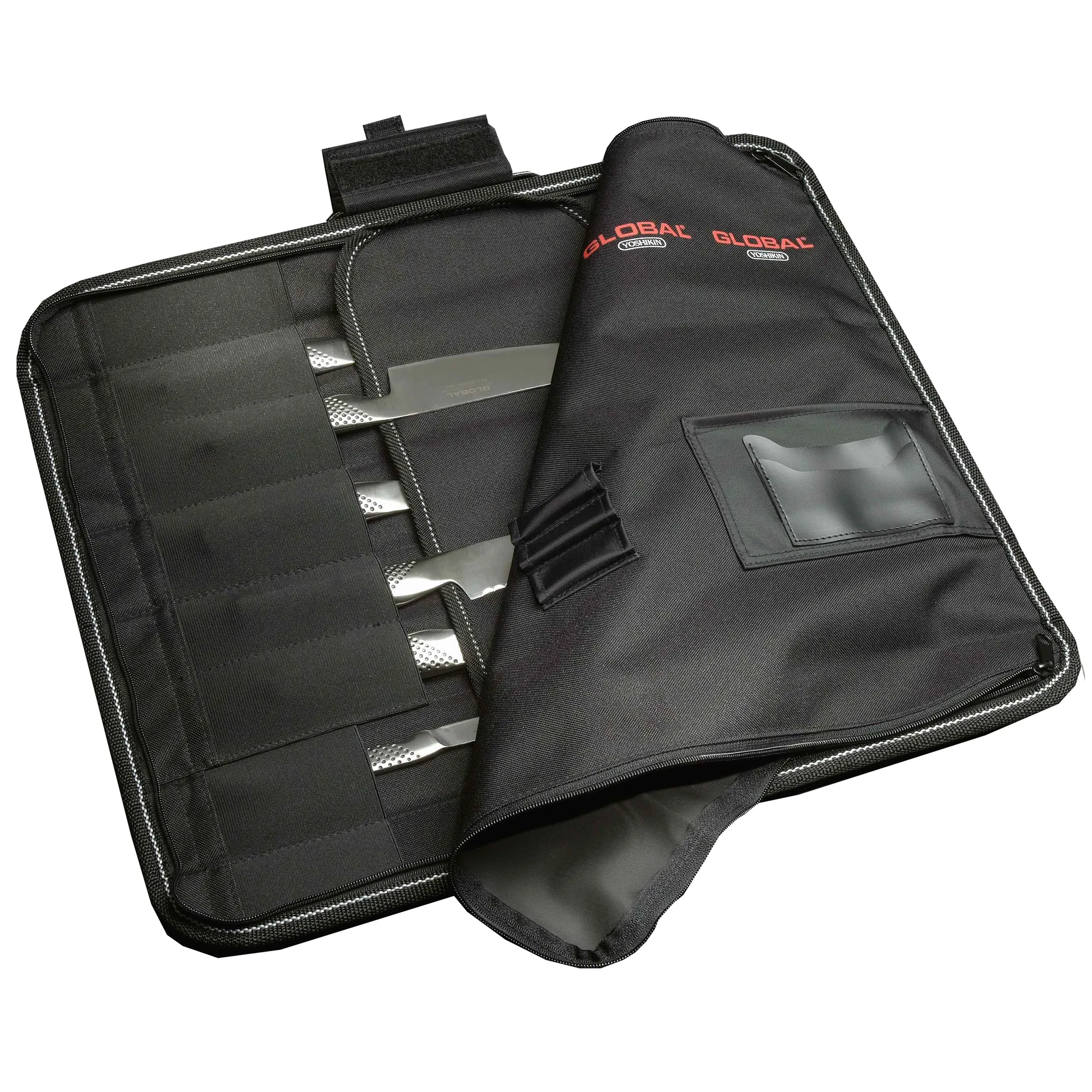 Global G-667 knivväska, 11 fickor Global