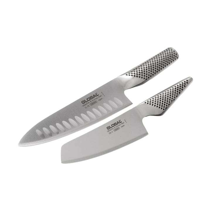 Global G-7805 knivset 2 delar - Rostfritt stål - Global