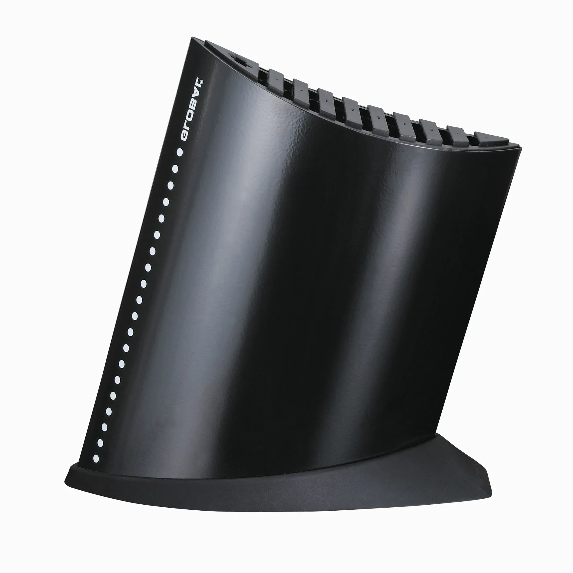 Global GKB-52 knivblock 9+1, Svart Global