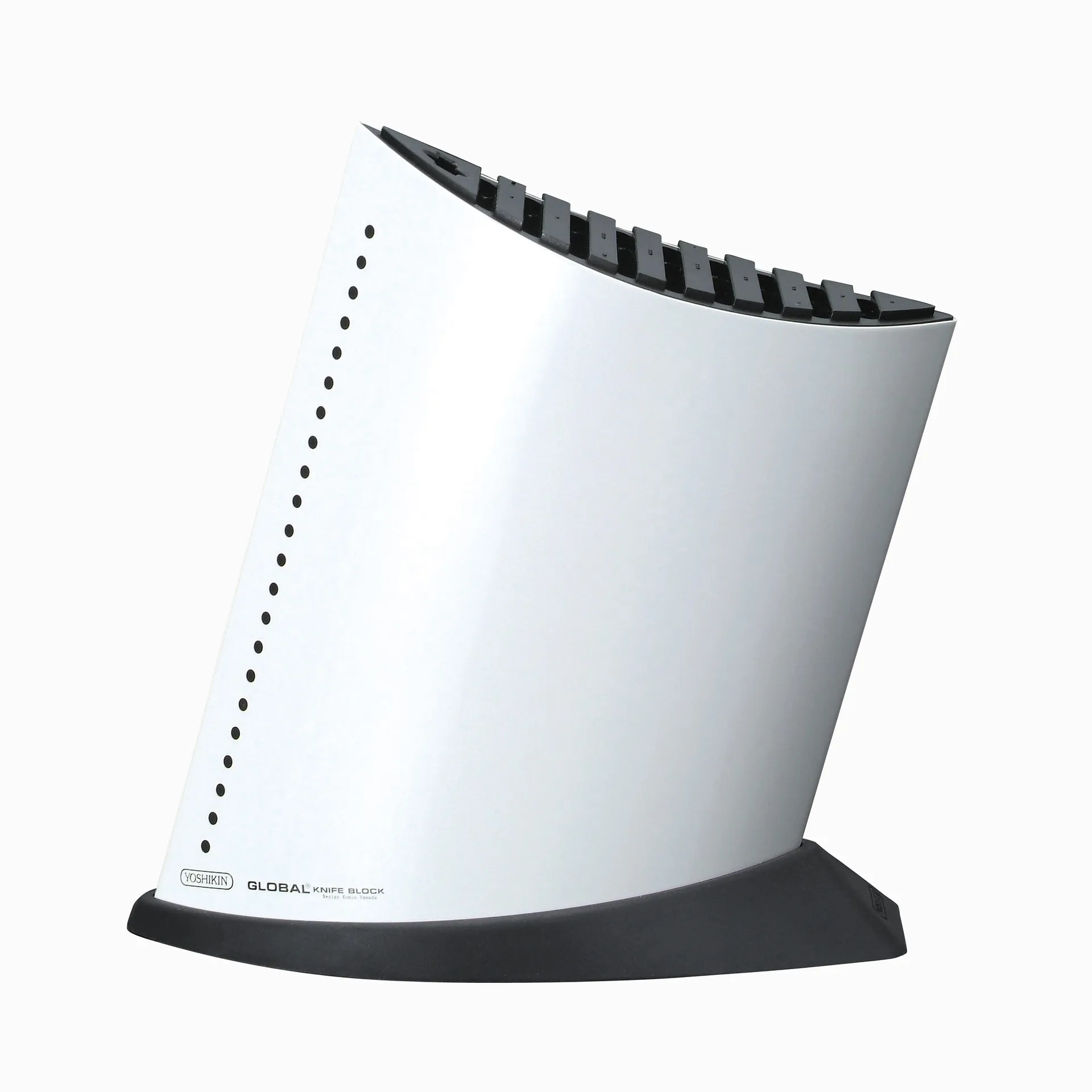 Global GKB-52 knivblock 9+1, Vit Global