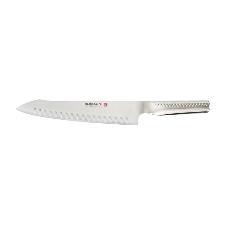 Global GN-003 Kockkniv Oriental olivslipad 26 cm - Rostfritt stål - Global