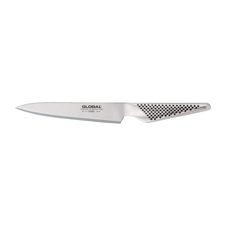 Global GS-13 Allkniv fintandad 15 cm - rostfritt stål - Global