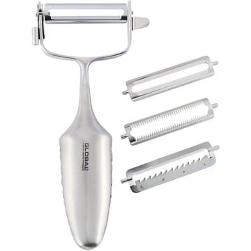 Global GS-94 skalare T-modell med 3 utbytbara blad - Rostfritt stål - Global