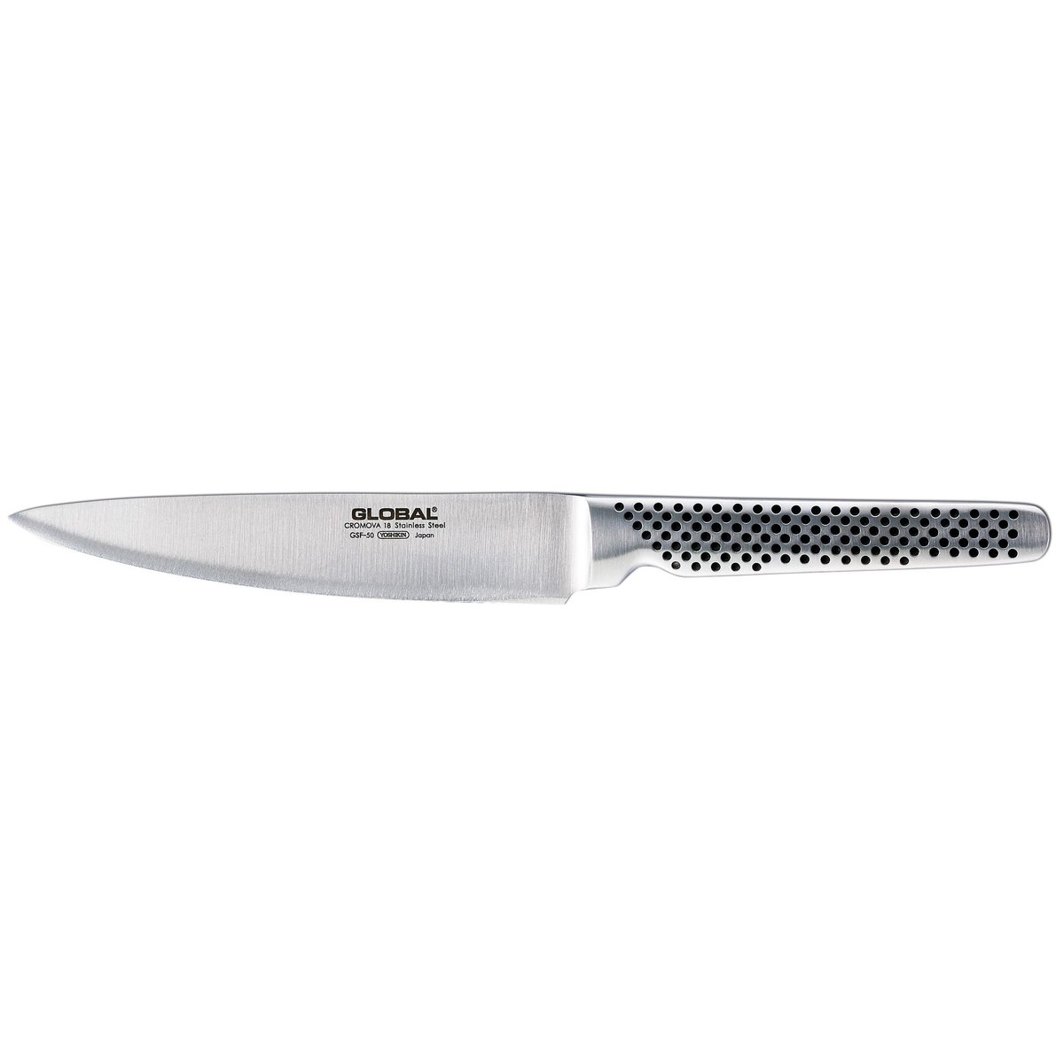 Global GSF-50 universalkniv 15 cm Rostfritt stål | Skandinavisk Design | Övriga knivar | Silverfärgad