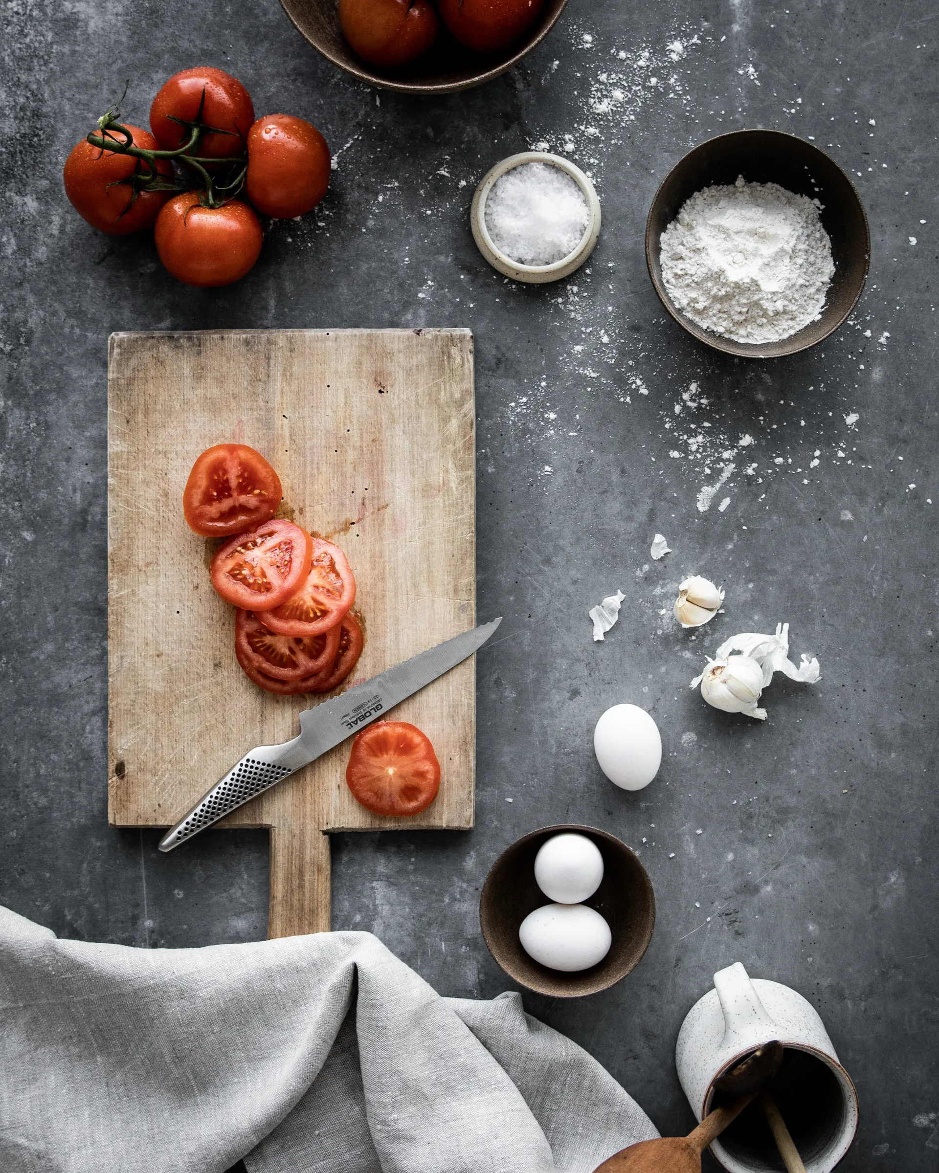 Global knivset 2 delar (G-58 & GS-14), Rostfritt stål Global