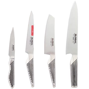 Global knivset 4 delar - Rostfritt stål - Global