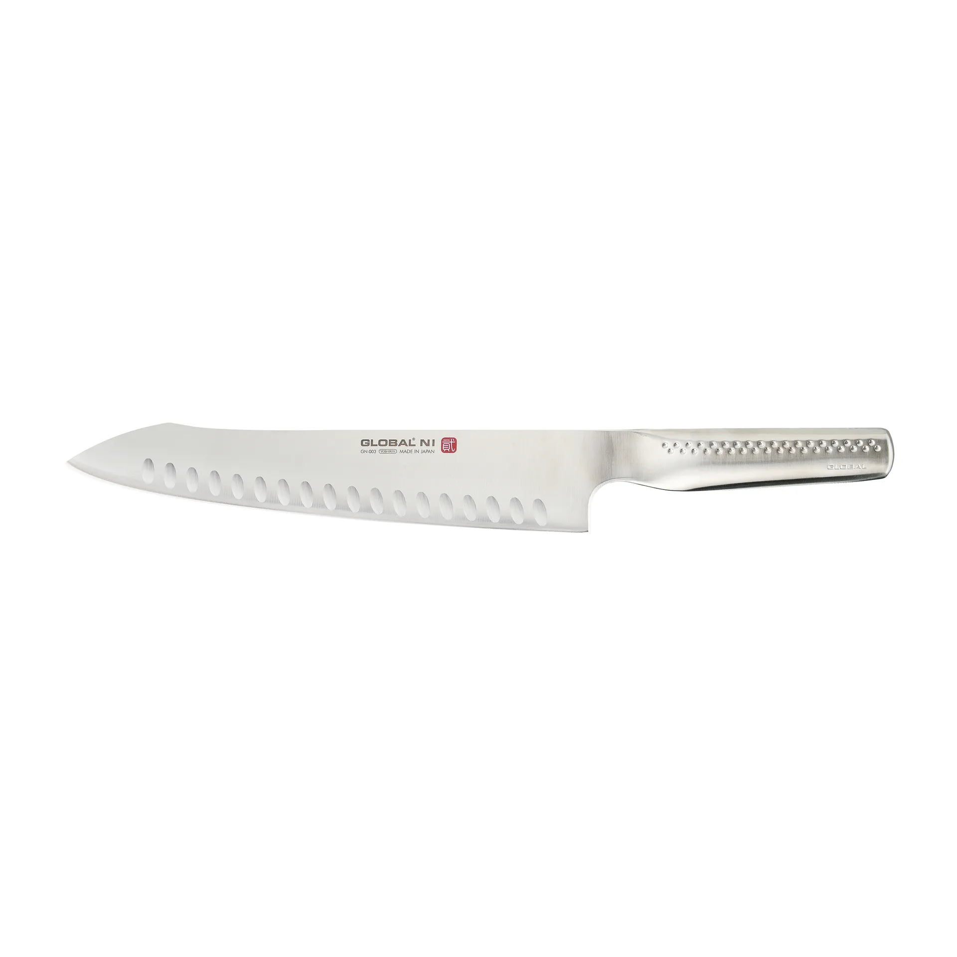 Global NI GN-003 Kockkniv Oriental olivslipad, Rostfritt stål, 26 cm Global