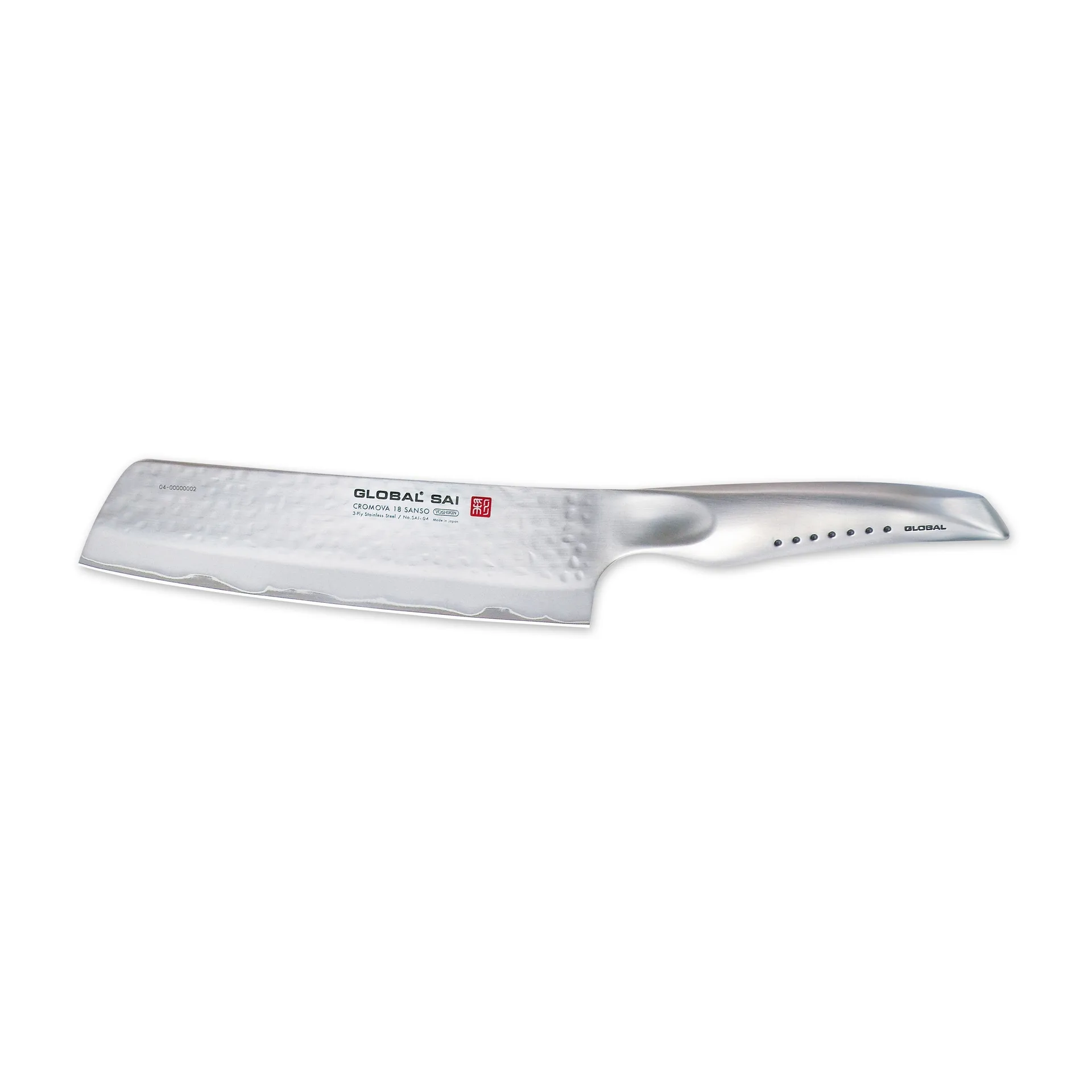 Global SAI-04 Grönsakshacka 19 cm, Rostfritt stål Global