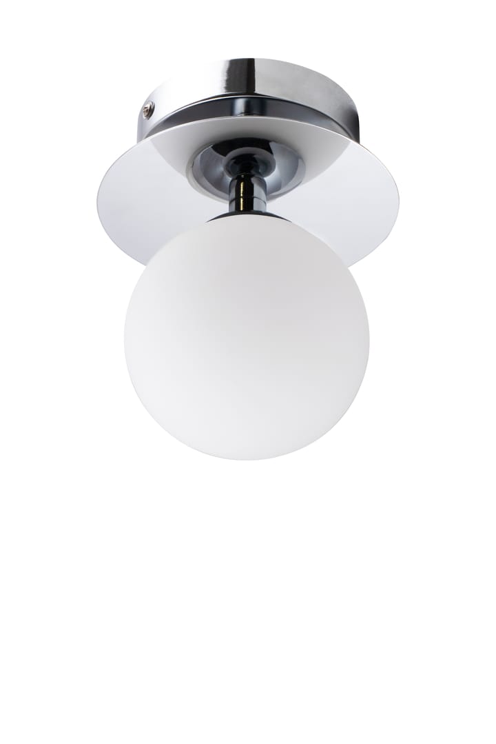 Art Deco IP44 vägglampa/plafond - Krom-vit - Globen Lighting