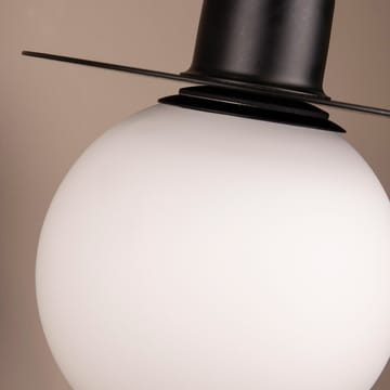 Art Deco vägglampa med arm - Svart - Globen Lighting