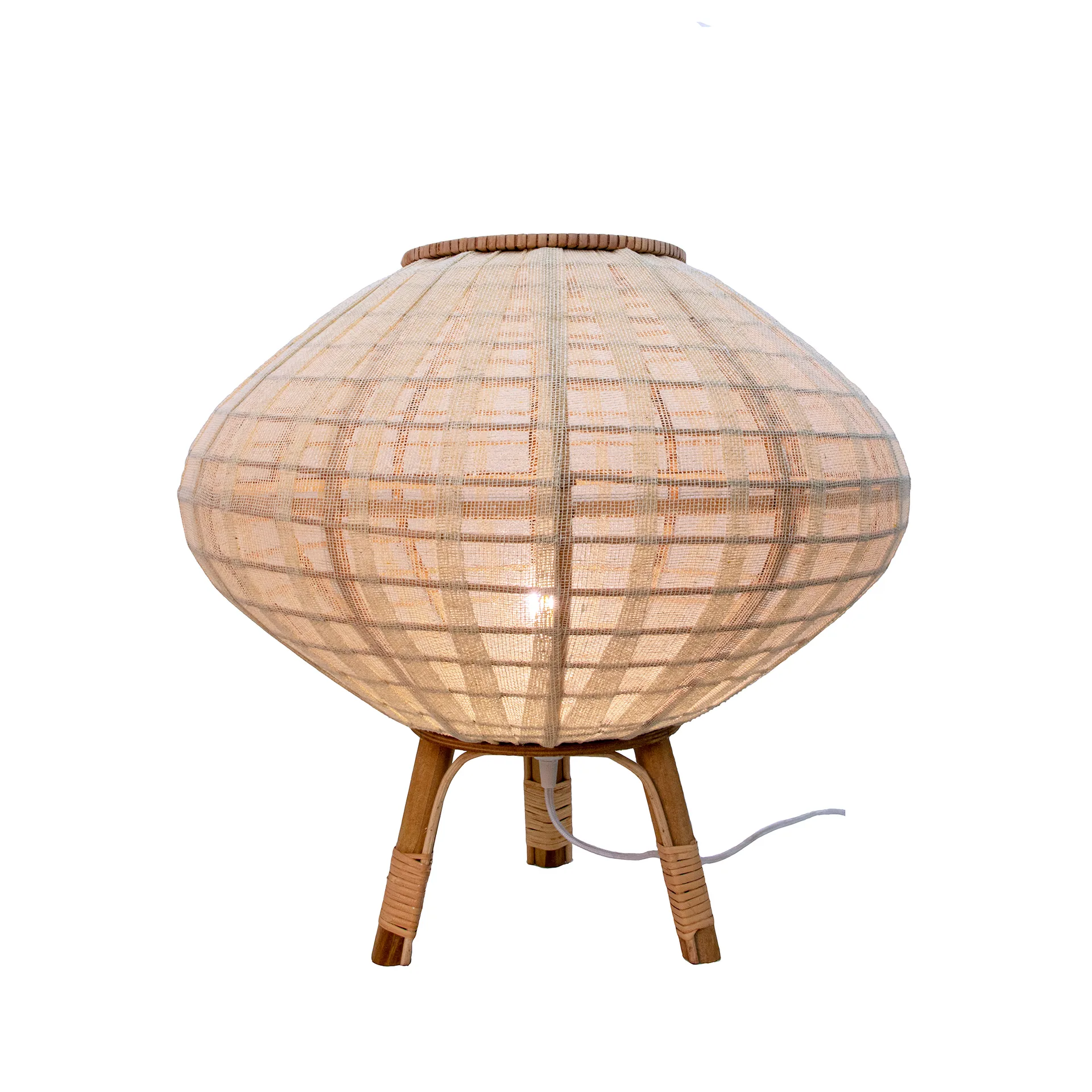 Borneo golvlampa Ø50 cm, Natur Globen Lighting