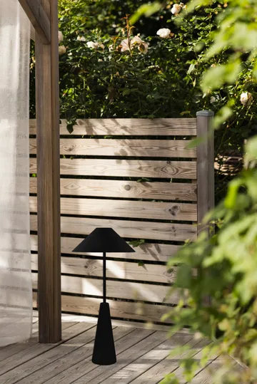 Cannes golvlampa portabel - Svart - Globen Lighting