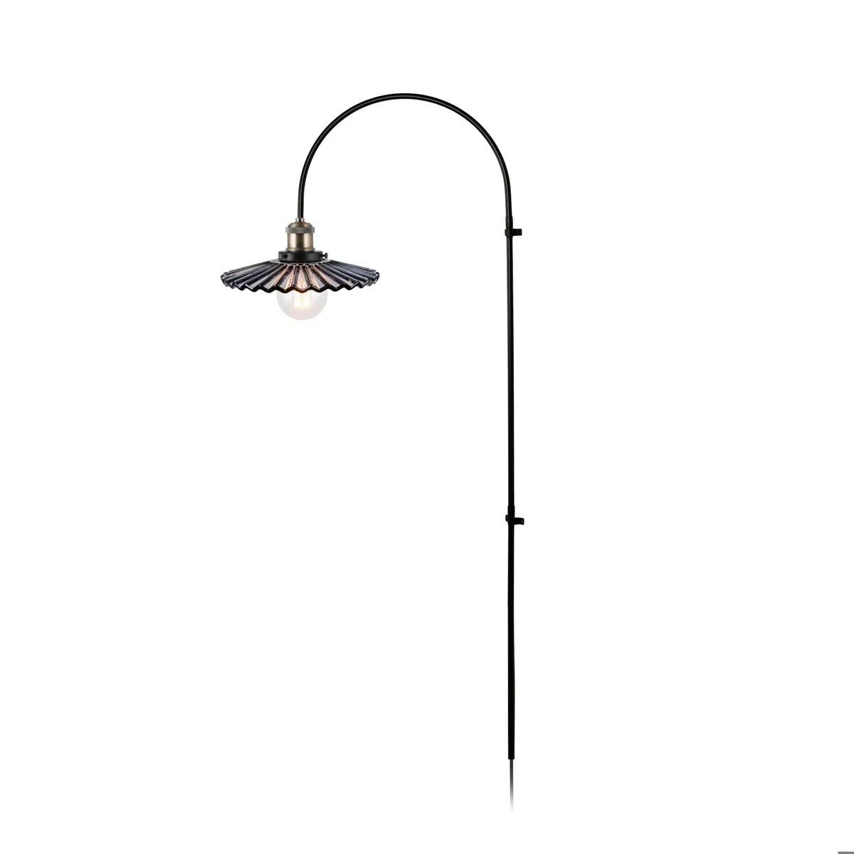 Globen Lighting Cobbler vägglampa 150 cm Rök