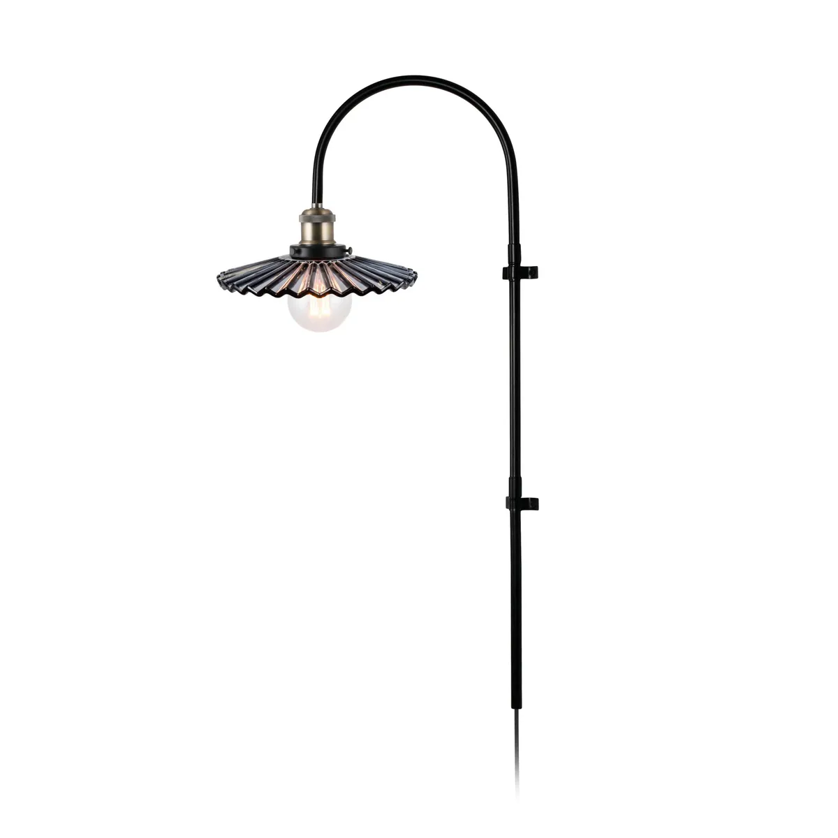 Globen Lighting Cobbler vägglampa 75 cm Rök