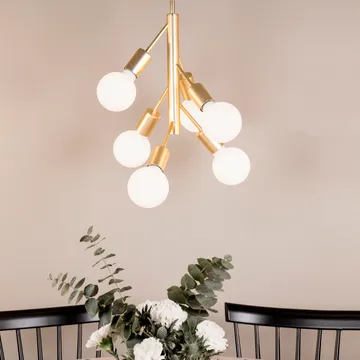 Comet taklampa - mässing - Globen Lighting