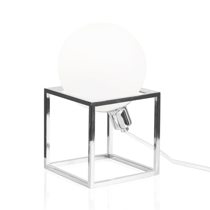 Cube bordslampa - krom - Globen Lighting