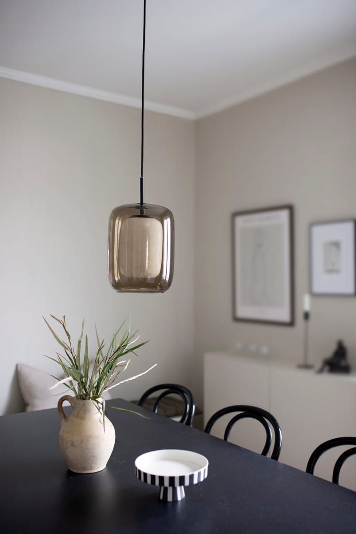 Cuboza pendel Ø20 cm, Brun-vit Globen Lighting
