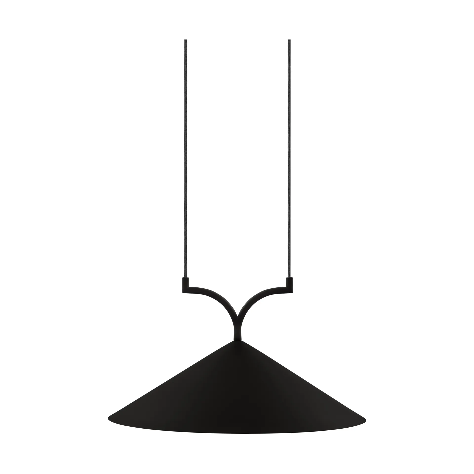 Curve pendel 50, Svart Globen Lighting
