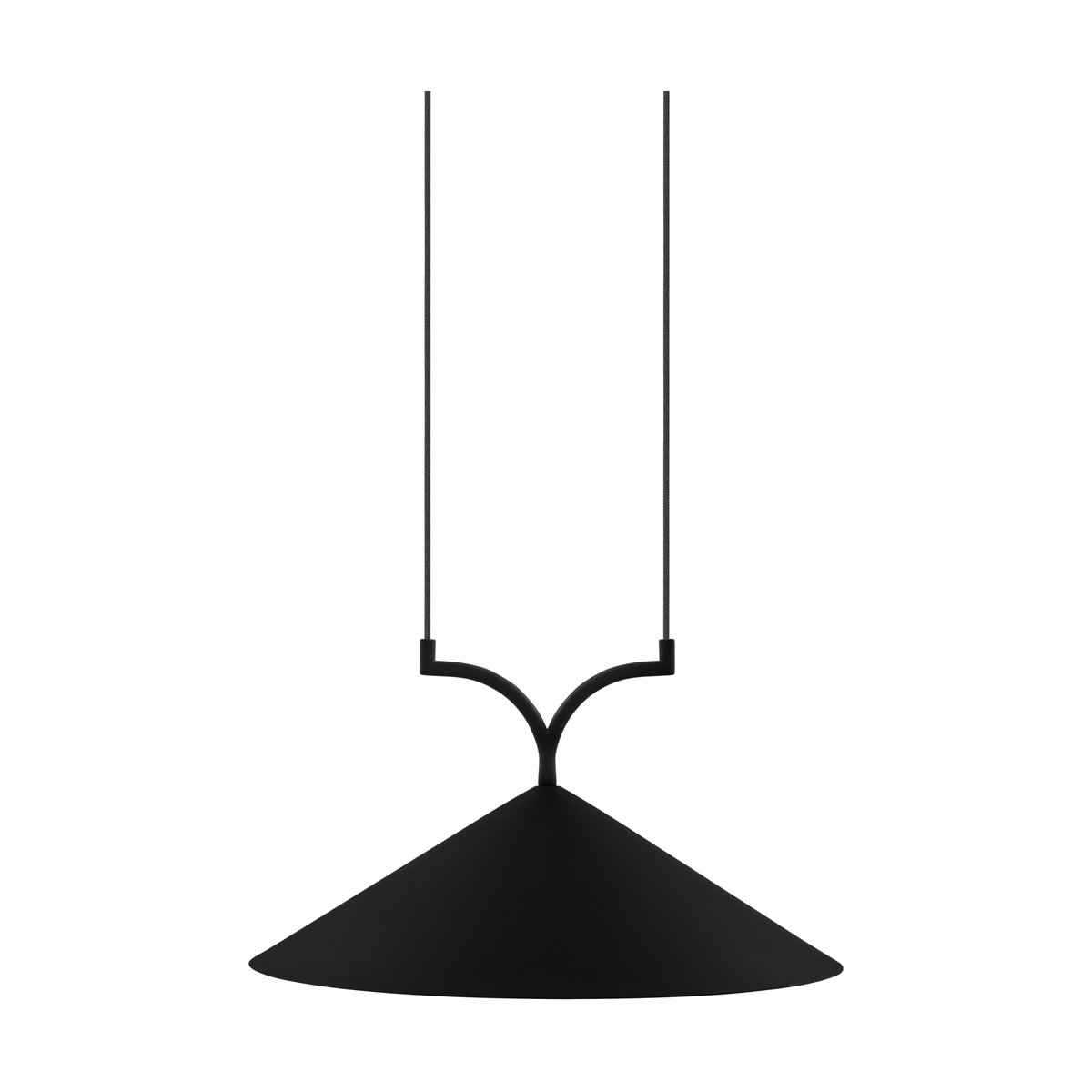 Globen Lighting Curve pendel 50 Svart | Skandinavisk Design | Taklampor & Pendlar | Svart