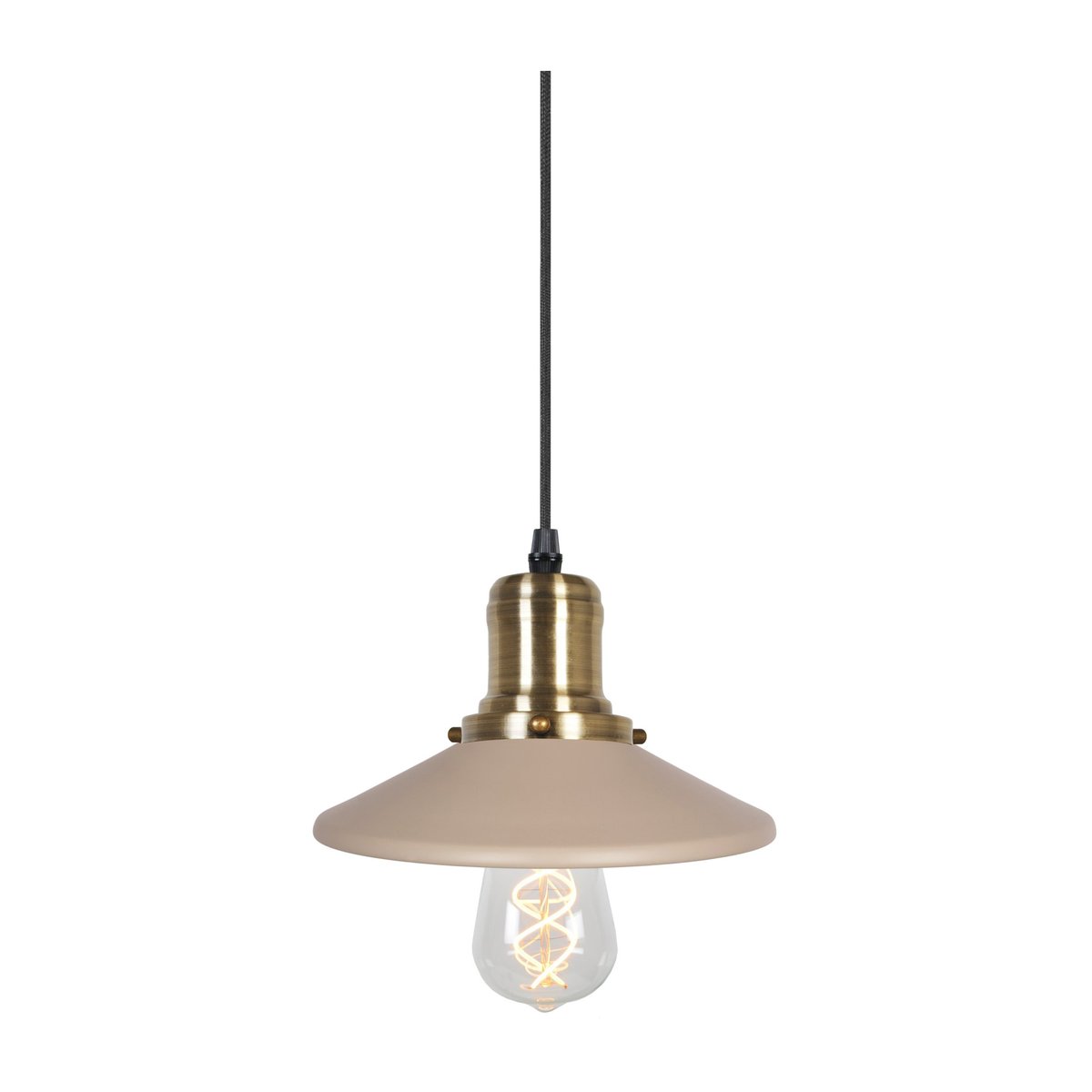 Globen Lighting Disc pendel mini Beige | Skandinavisk Design | Taklampor & Pendlar | Beige