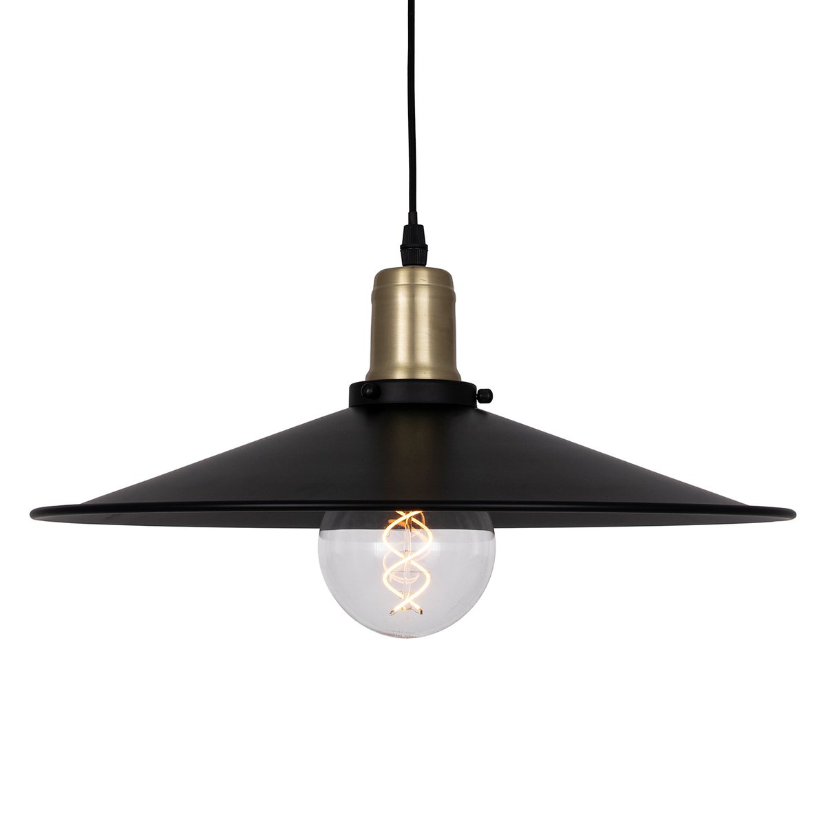 Globen Lighting Disc pendel Svart | Skandinavisk Design | Bordslampor | Svart