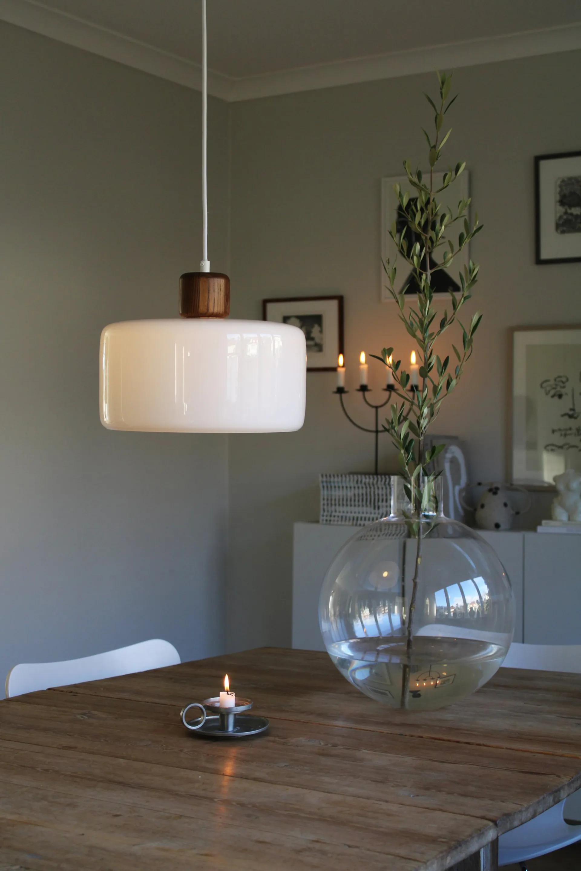 DOT 30 pendel, Vit Globen Lighting