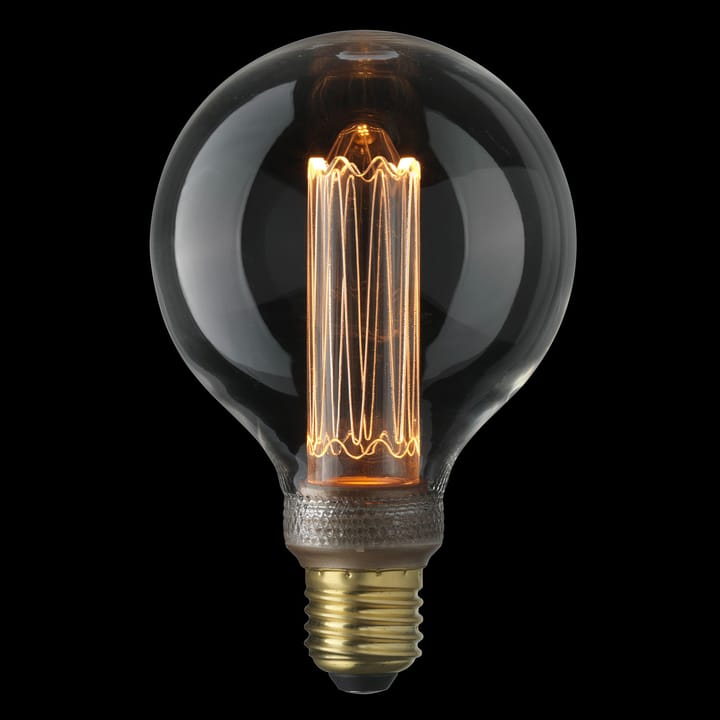 E27 LED laser filament glob dimbar - 9,5 cm, E27 - Globen Lighting