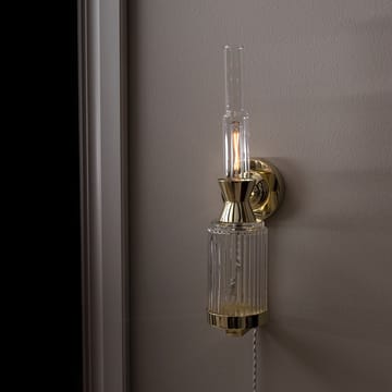 Ester vägglampa - rök/krom - Globen Lighting