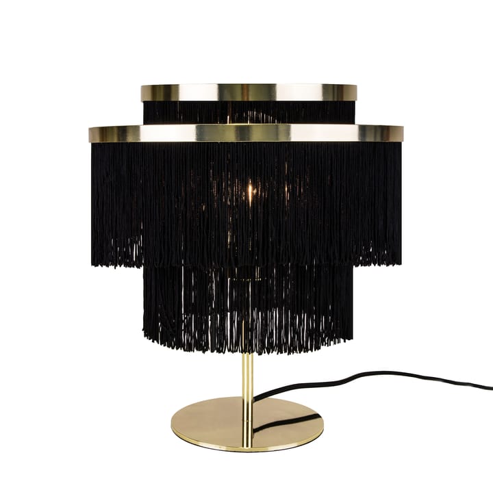 Frans bordslampa - svart, mässing - Globen Lighting