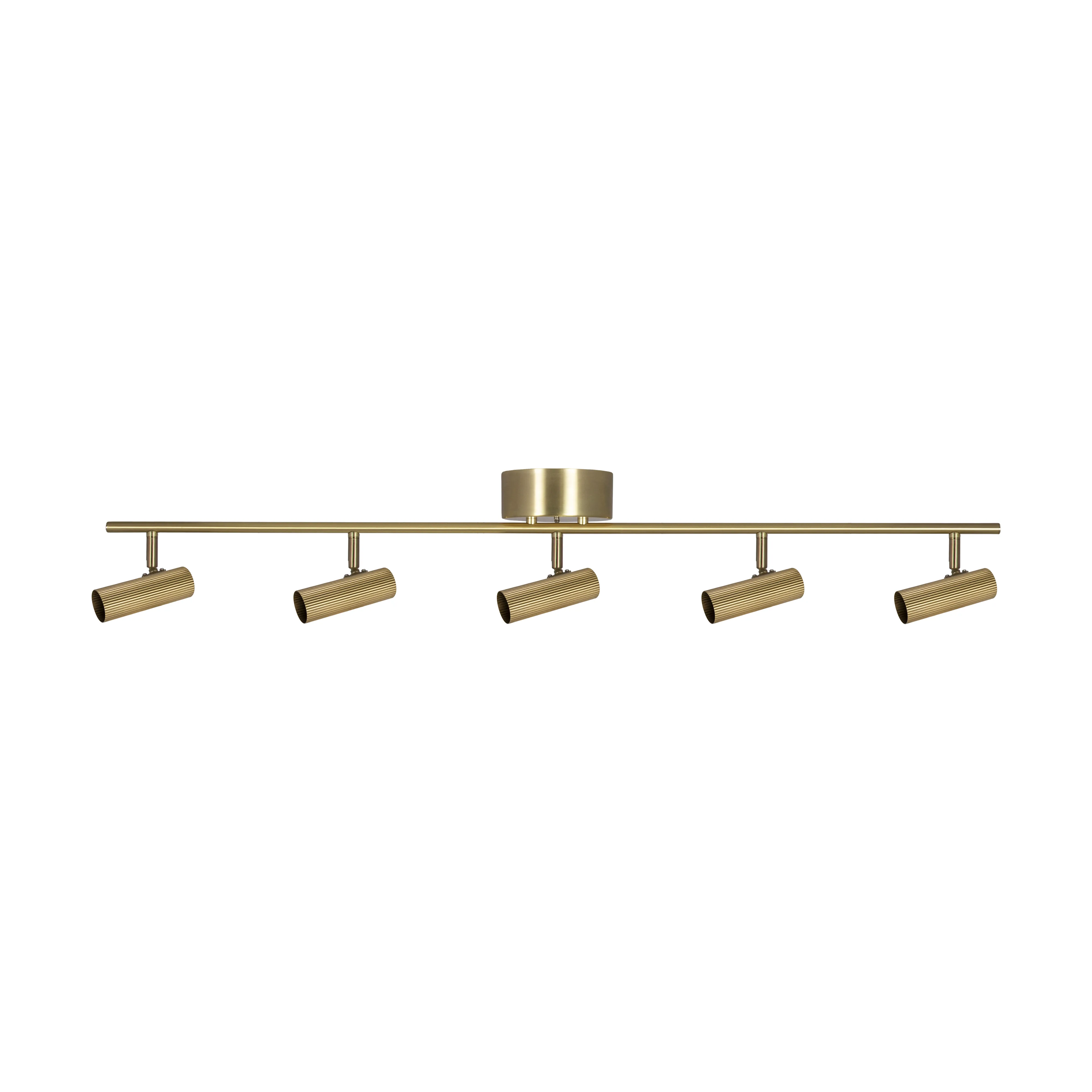 Hubble 5 Long plafond, Borstad mässing