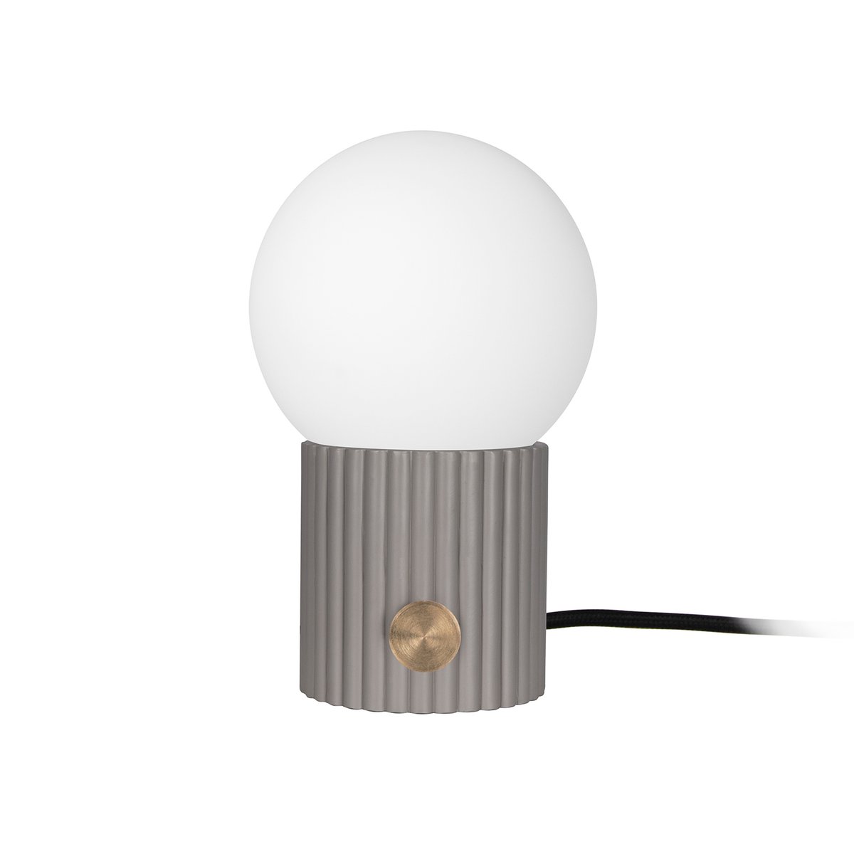 Globen Lighting Hubble bordslampa 15 cm Grå | Skandinavisk Design | Bordslampor | Grå