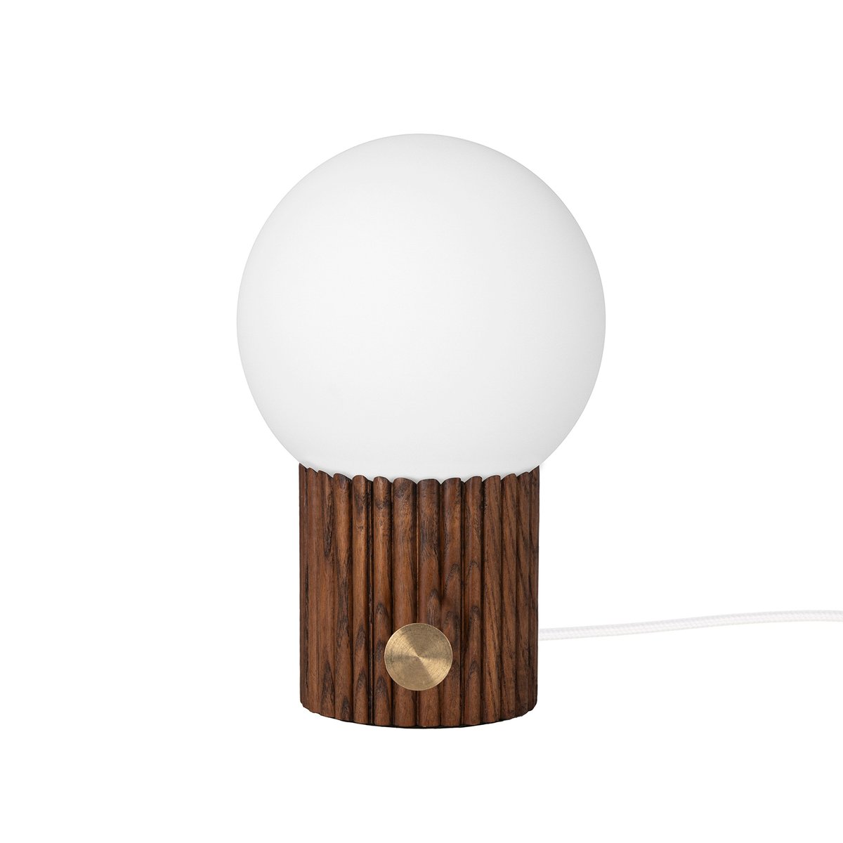 Globen Lighting Hubble bordslampa 15 cm Valnöt | Skandinavisk Design | Bordslampor | Brun