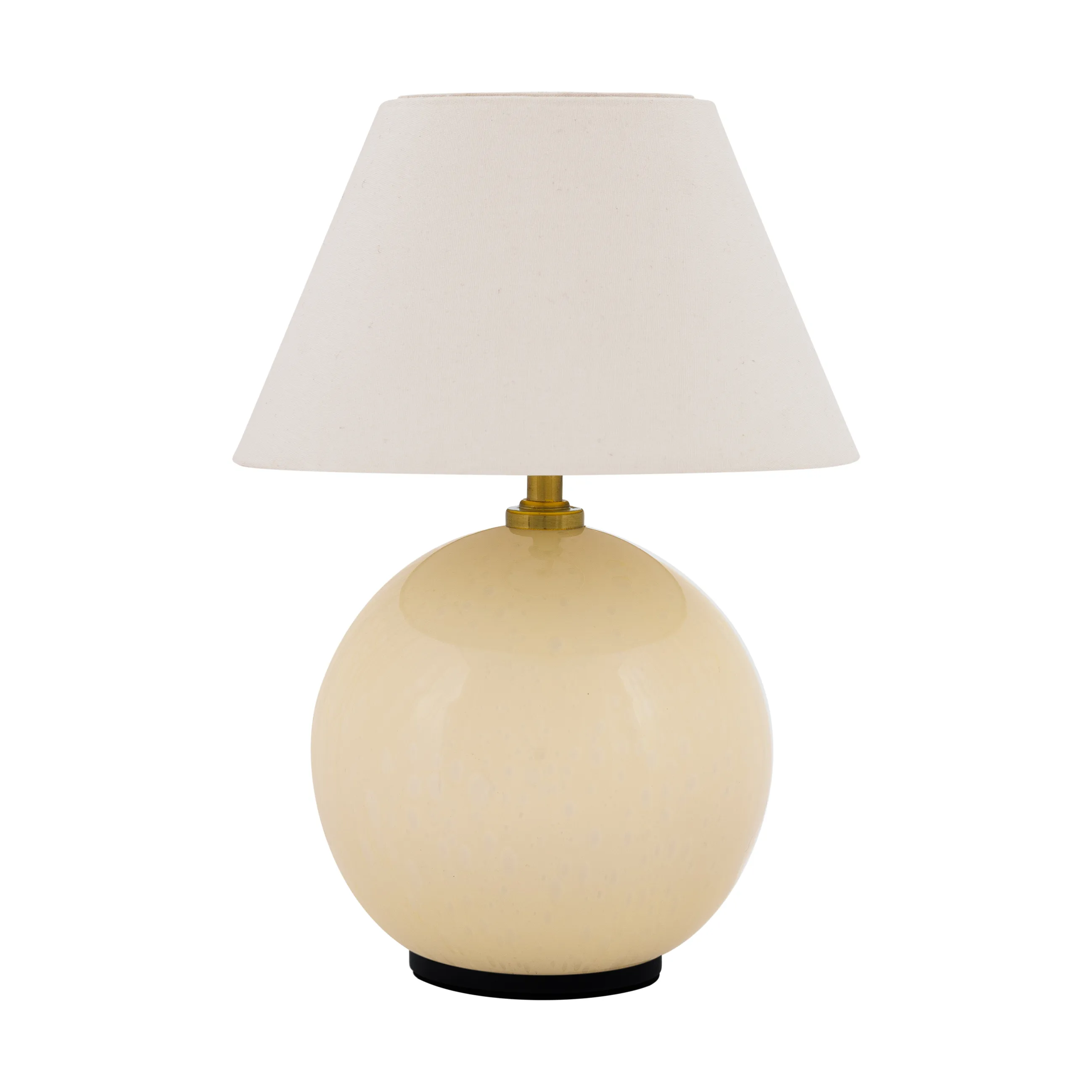 Iris 16 portabel bordslampa, Creme