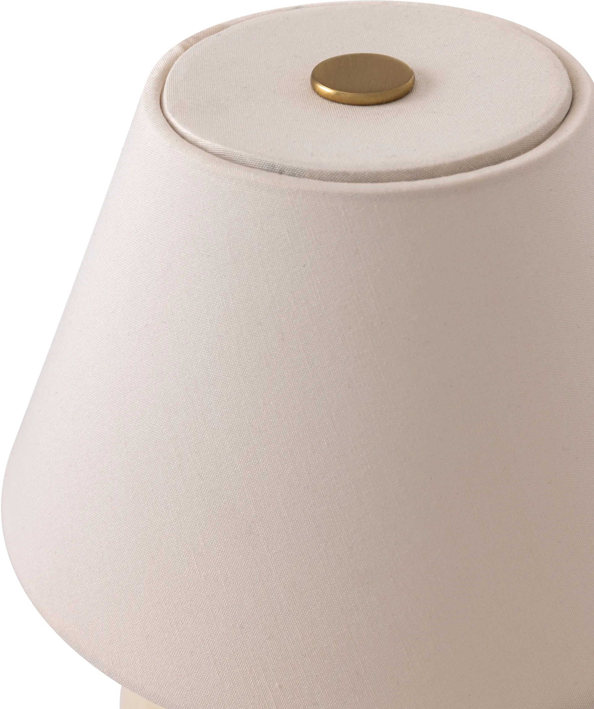 Iris 16 portabel bordslampa, Creme Globen Lighting