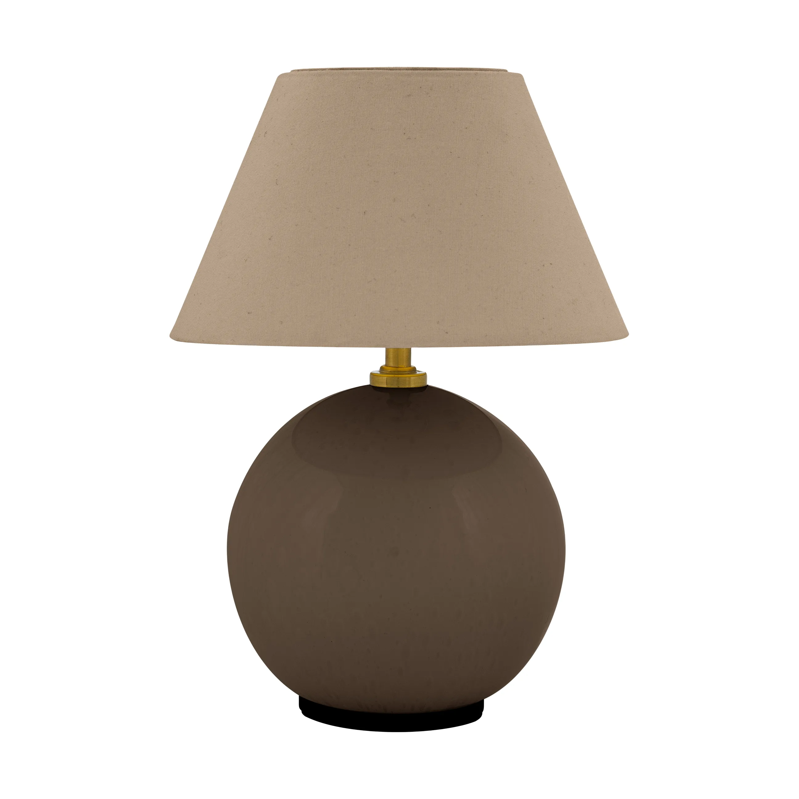 Iris 16 portabel bordslampa, Mocha
