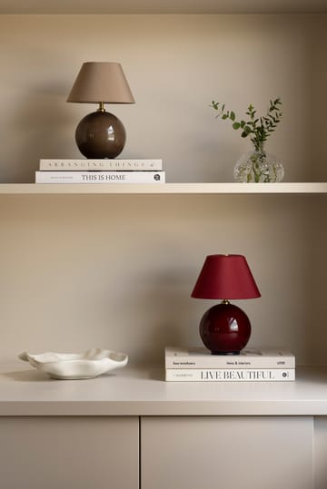 Iris 16 portabel bordslampa - Mocha - Globen Lighting