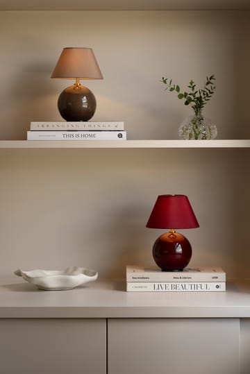 Iris 16 portabel bordslampa - Mocha - Globen Lighting