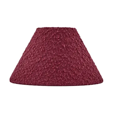 Iris 20 lampskärm - Bouclé burgundy - Globen Lighting