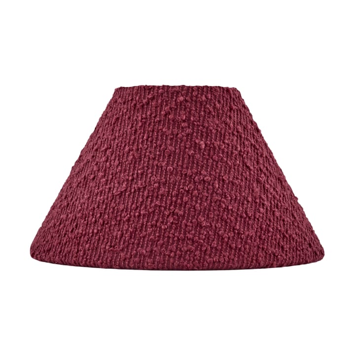 Iris 20 lampskärm - Bouclé burgundy - Globen Lighting