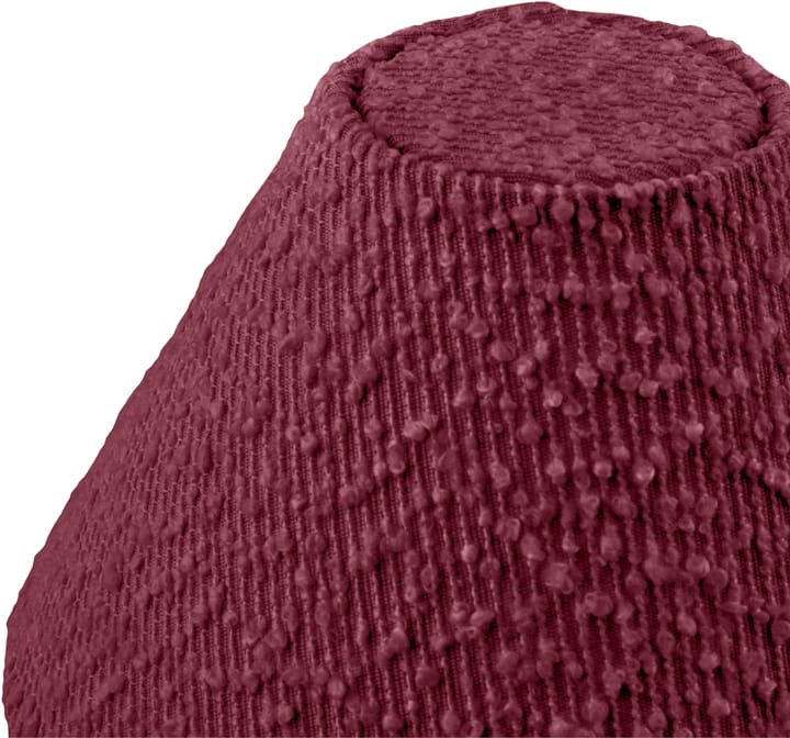 Iris 20 lampskärm, Bouclé burgundy Globen Lighting
