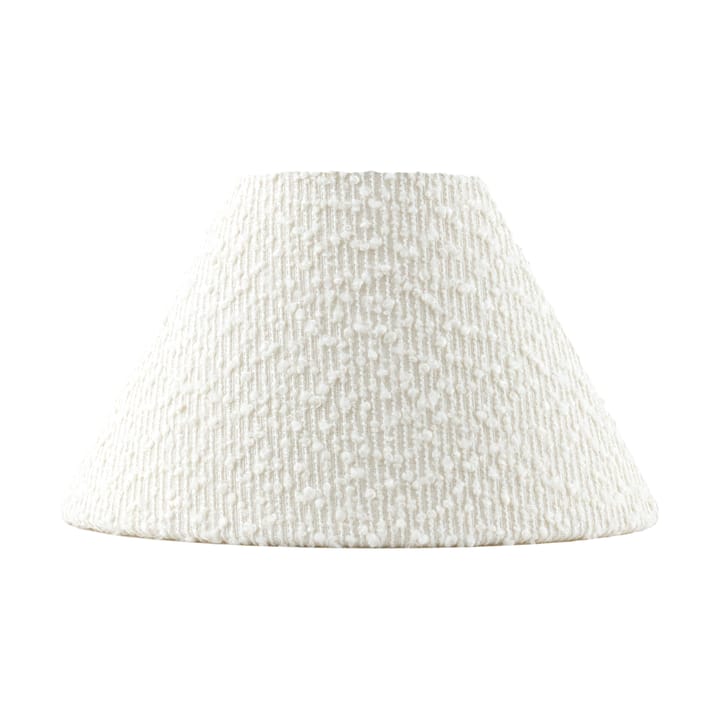 Iris 20 lampskärm - Bouclé whitevit - Globen Lighting