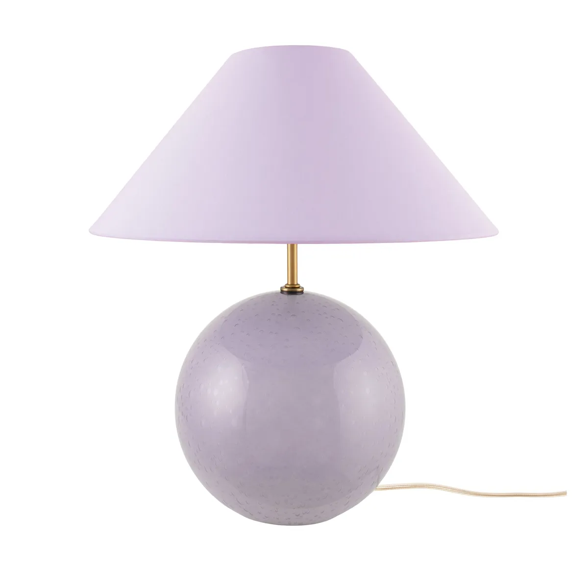 Globen Lighting Iris 35 bordslampa 39 cm Lavendel