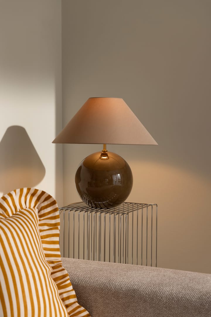 Iris 45 bordslampa, Mocha Globen Lighting