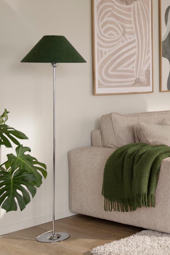 Iris 45 lampskärm, Bouclé mossgrön Globen Lighting