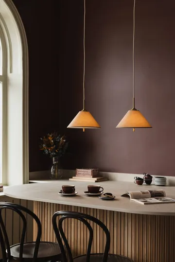 Iris pendel  25 - Mocha (brun) - Globen Lighting