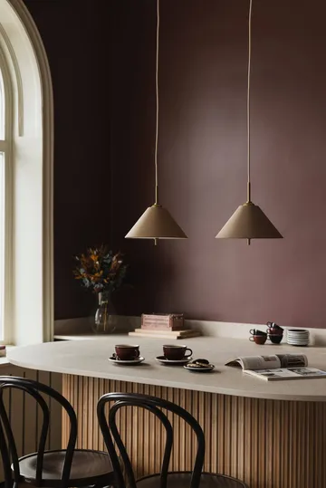 Iris pendel  25 - Mocha (brun) - Globen Lighting