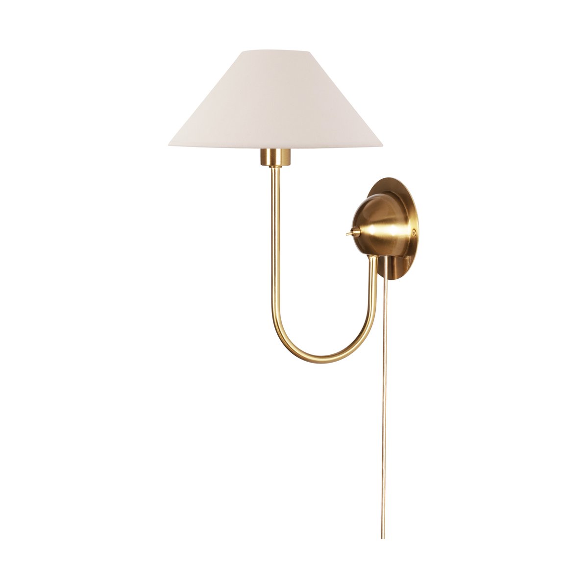 Globen Lighting Iris vägglampa Creme | Skandinavisk Design | Vägglampor | Vit