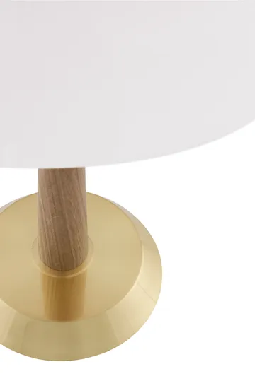 Ligna bordslampa - Ek-råmässing, Ø29x39,2 cm - Globen Lighting