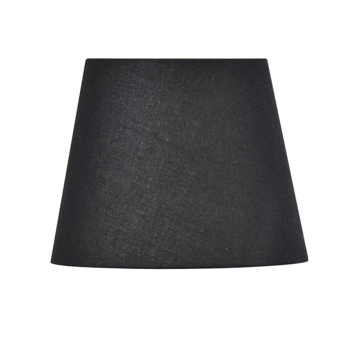 Linn lampskärm - svart - Globen Lighting