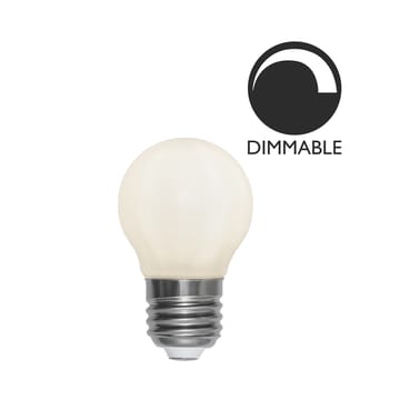 Ljuskälla E27 LED filament glob opal 45 mm - 5W - Globen Lighting